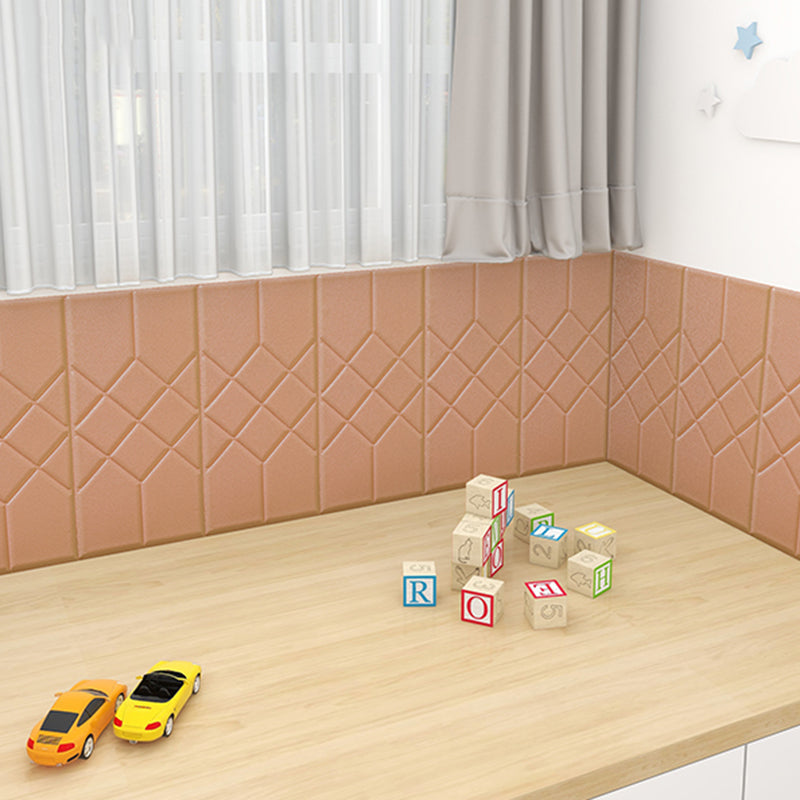 Avtoit | Modern PVC Cap Verflooring Smooth Wall Interior 3D Living Room Board Set of 2