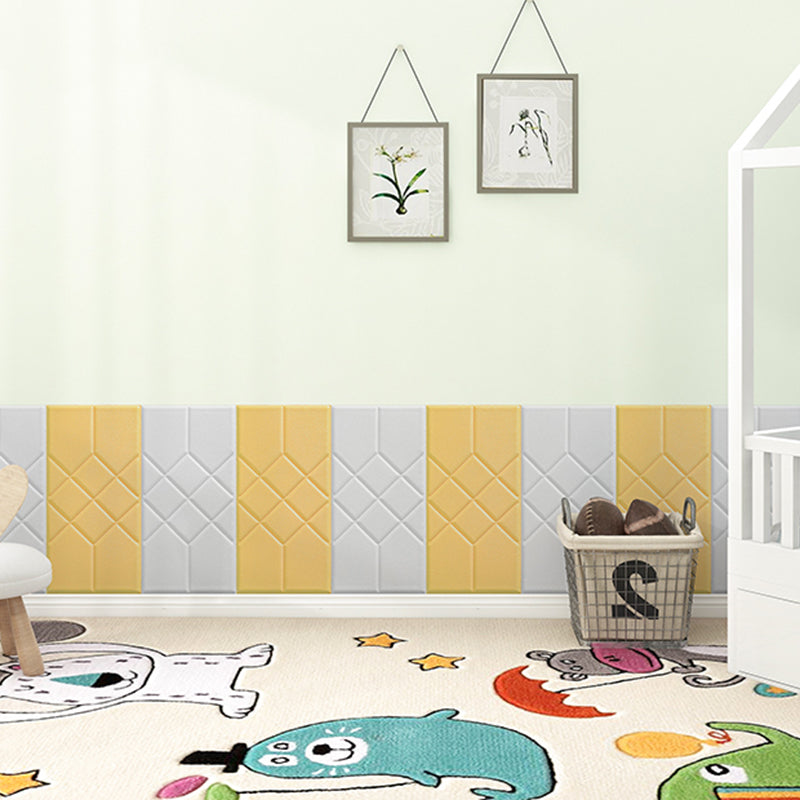 Avtoit | Modern PVC Cap Verflooring Smooth Wall Interior 3D Living Room Board Set of 2