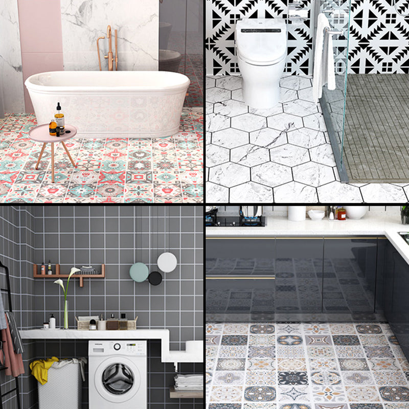 Avtoit | Patterned Vinyl Floor Peel and Stick Vinyl Floor with Low Gloss
