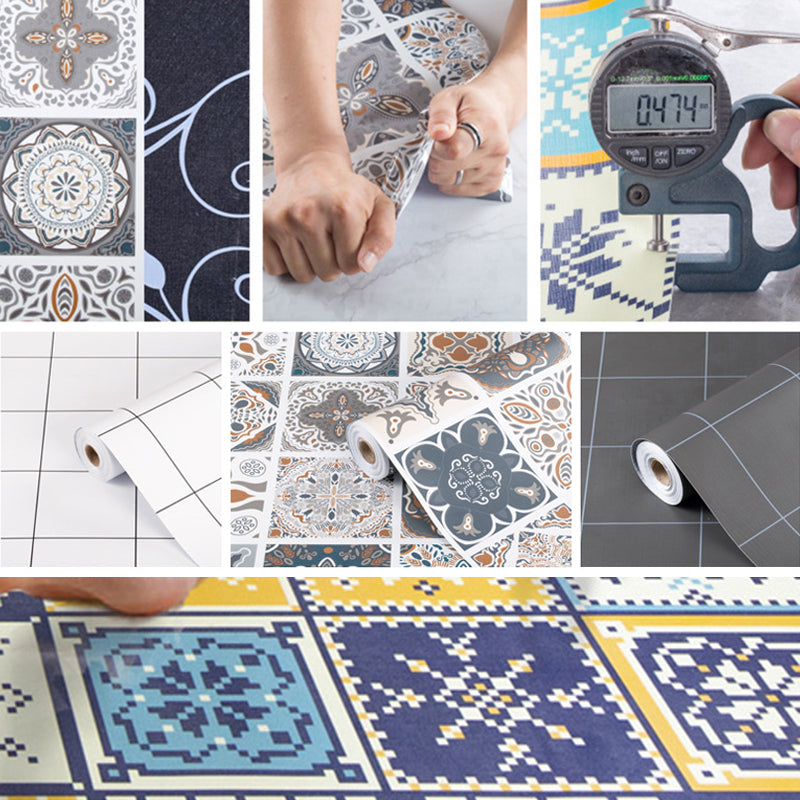 Avtoit | Patterned Vinyl Floor Peel and Stick Vinyl Floor with Low Gloss