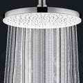 Avtoit | Round Fixed Shower Head High Flow Aerated Wall Mount Shower Head
