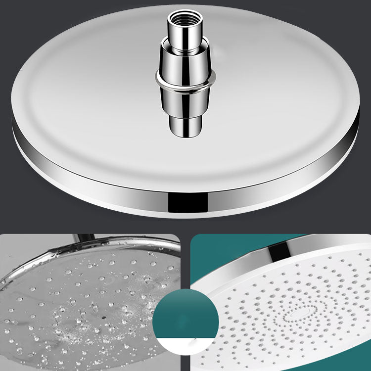 Avtoit | Round Dual Shower Head H2O Kinetic Technology Adjustable Shower Head