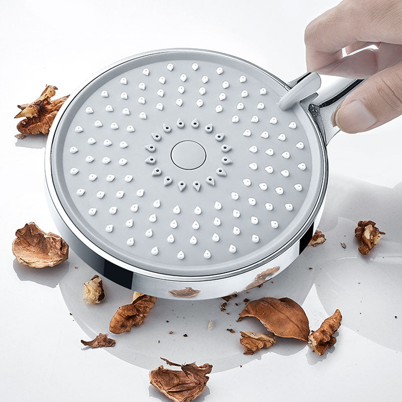 Avtoit | Round Handheld Shower Head with Self-Cleaning Wall-Mounted Shower Head