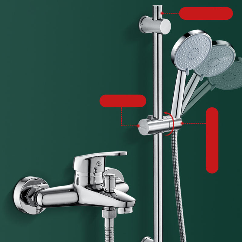 Avtoit | Round Handheld Shower Head with Self-Cleaning Wall-Mounted Shower Head