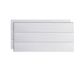 Avtoit | PVC Wall Paneling Smooth Wall Indoor Living Room Planks Set of 2