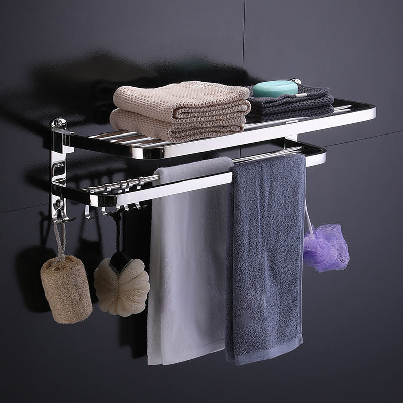 Avtoit | Modern Stainless Steel Bathroom Set Silver Bathroom Accessory Set