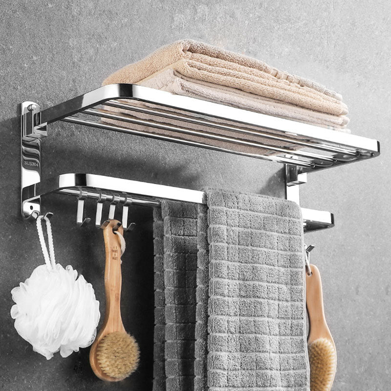 Avtoit | Modern Stainless Steel Bathroom Set Silver Bathroom Accessory Set