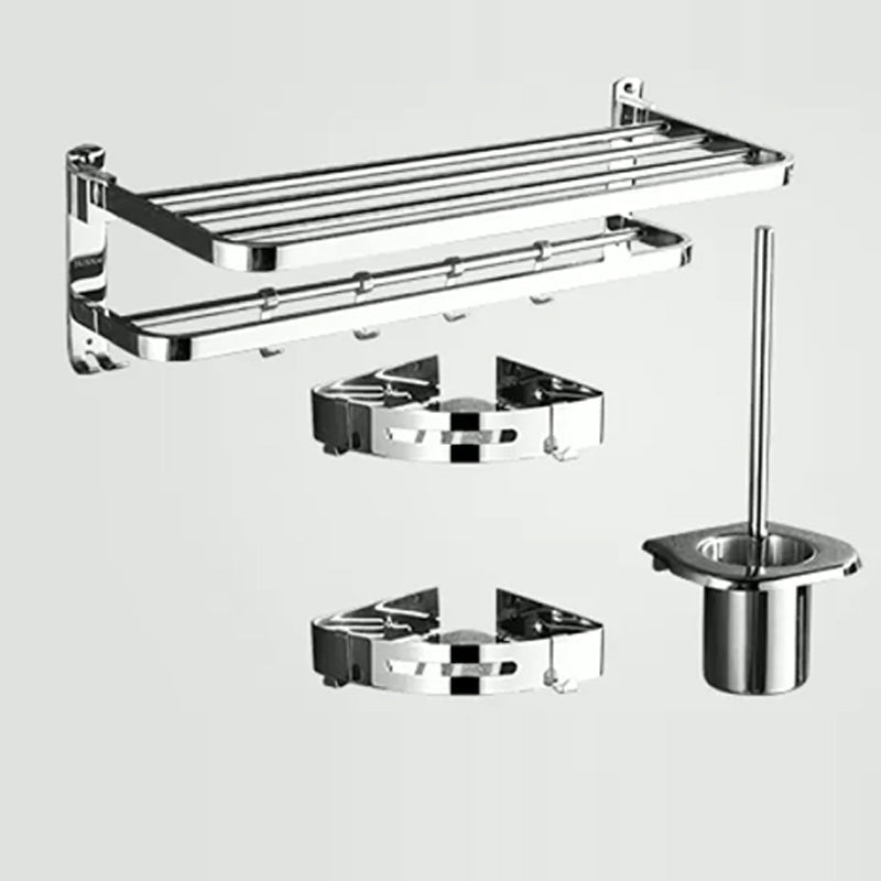 Avtoit | Modern Stainless Steel Bathroom Set Silver Bathroom Accessory Set