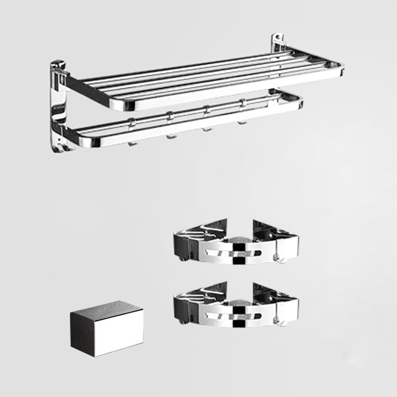 Avtoit | Modern Stainless Steel Bathroom Set Silver Bathroom Accessory Set