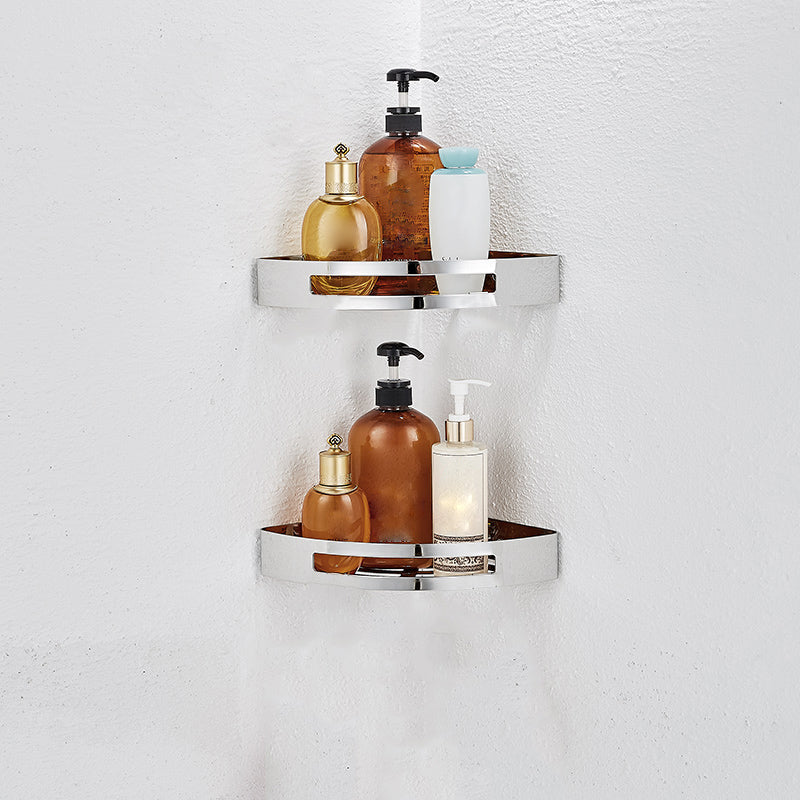 Avtoit | Modern Steel Bathroom Accessory Set Silver Bathroom Accessory Kit