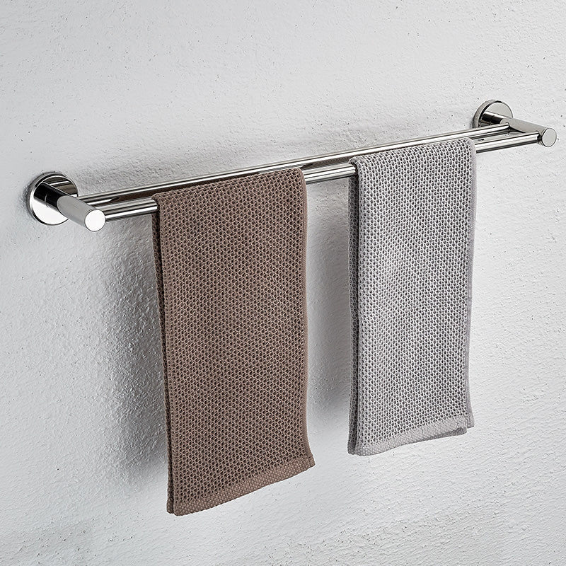Avtoit | Modern Steel Bathroom Accessory Set Silver Bathroom Accessory Kit