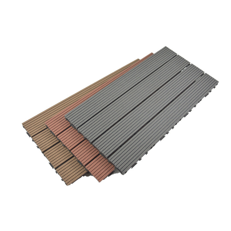 Avtoit | Wire brushed wooden floor tiles Click-Lock engineered wood for patio garden