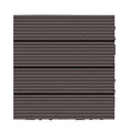 Avtoit | Wire brushed wooden floor tiles Click-Lock engineered wood for patio garden