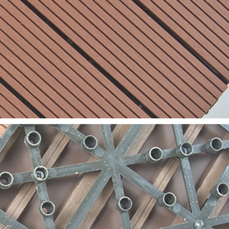 Avtoit | Wire brushed wooden floor tiles Click-Lock engineered wood for patio garden