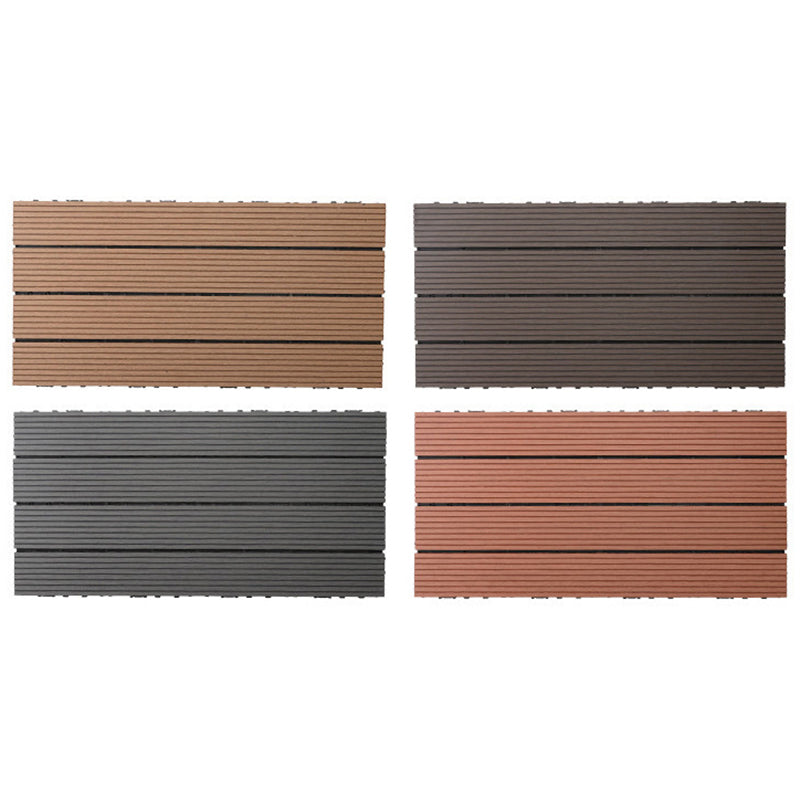 Avtoit | Wire brushed wooden floor tiles Click-Lock engineered wood for patio garden