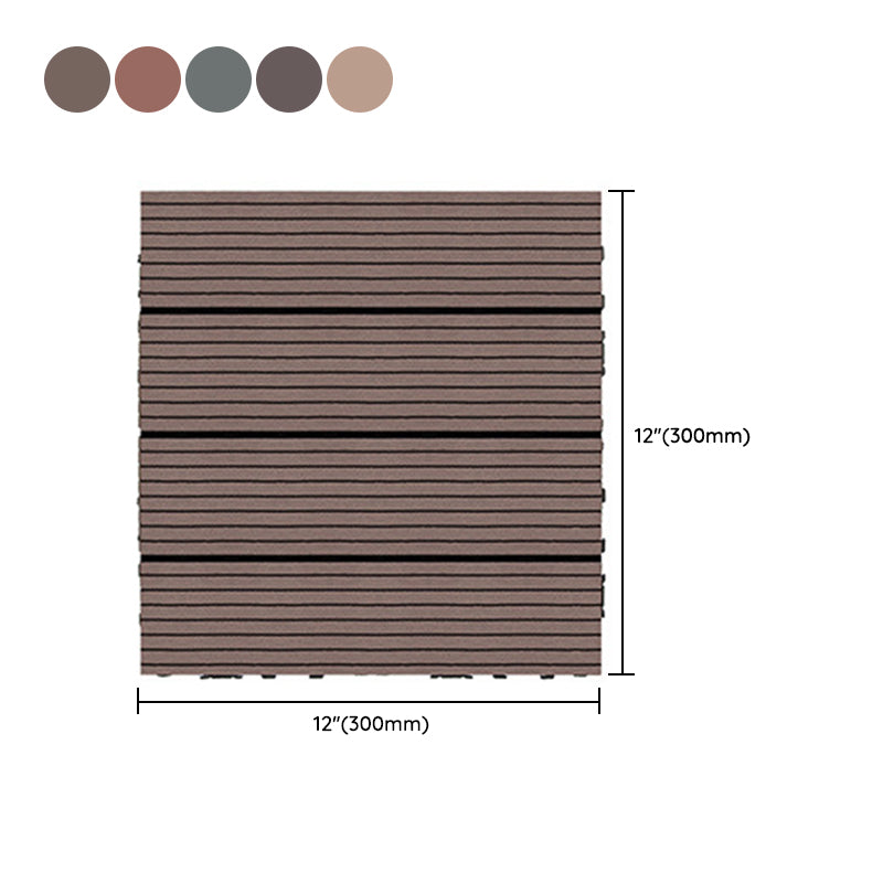 Avtoit | Wire brushed wooden floor tiles Click-Lock engineered wood for patio garden
