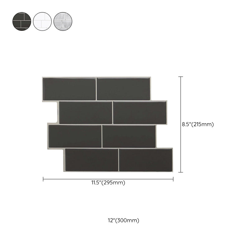 Avtoit | Modern Peel and Stick Backsplash Wall Tile PVC Peel & Stick Field Tile