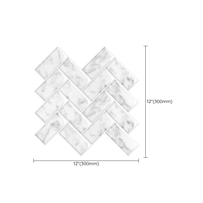 Avtoit | Modern Peel and Stick Backsplash Wall Tile PVC Peel & Stick Field Tile