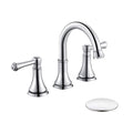 Avtoit | Modern Sink Faucet Widespread Faucet with 2 Handles and 3 Holes
