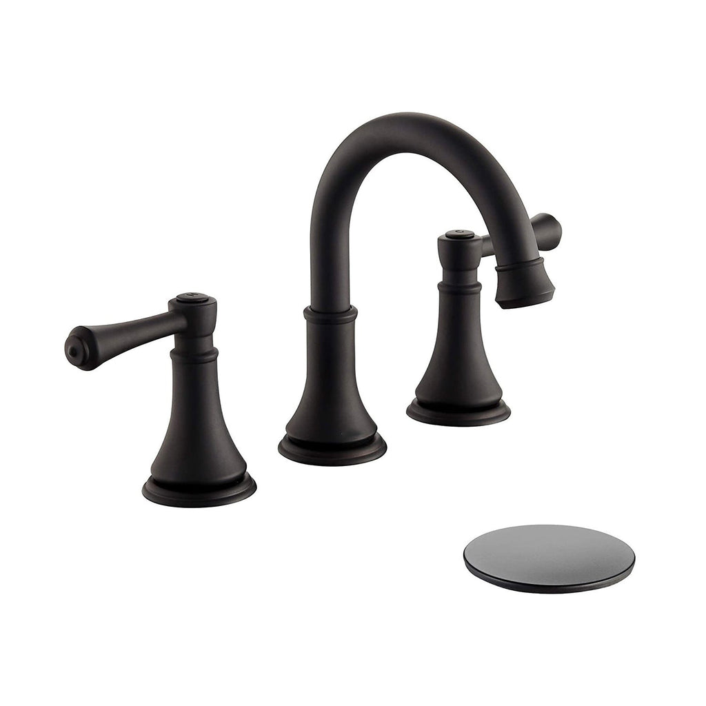 Avtoit | Modern Sink Faucet Widespread Faucet with 2 Handles and 3 Holes