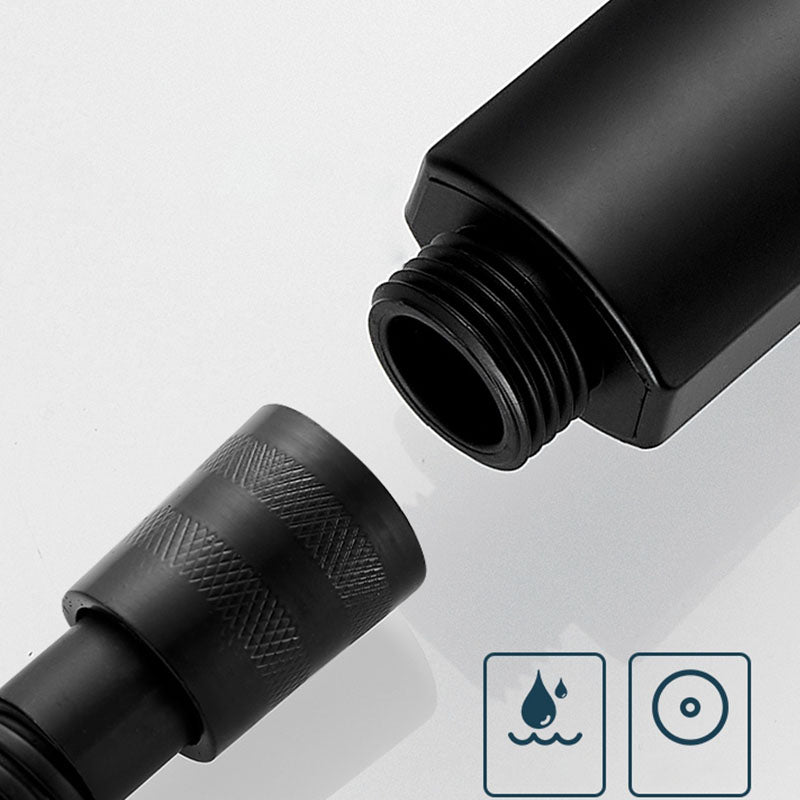 Avtoit | ABS Plastic Handheld Shower High Pressure 5 Spray Patterns Wall Mounted Showerhead