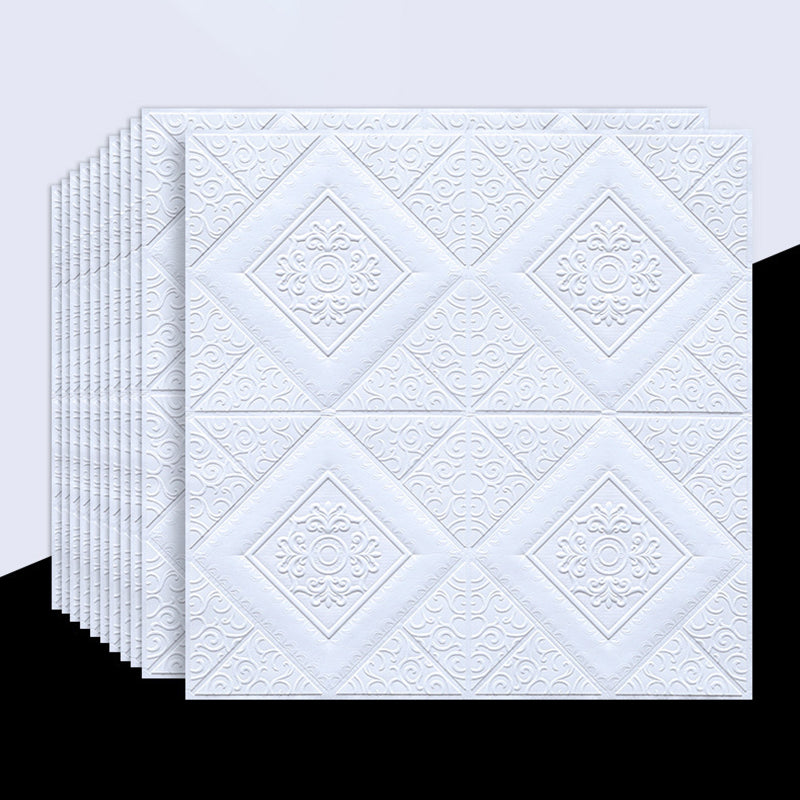 Avtoit | 3D embossed interior wall covering Self-adhesive geometric texture wall covering