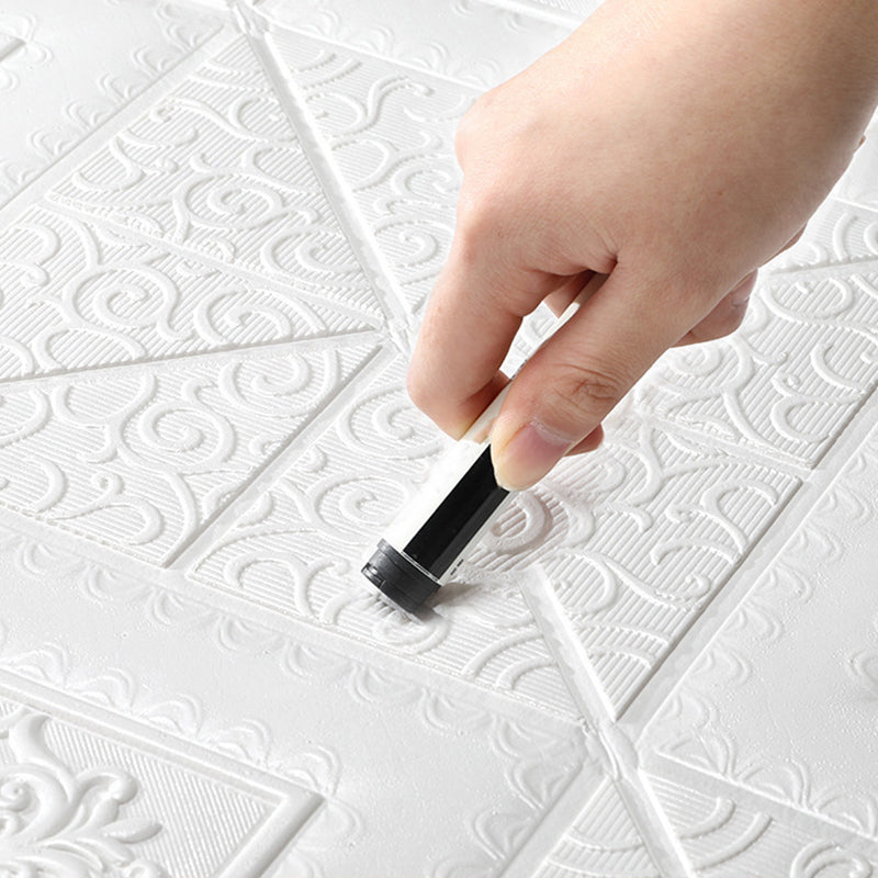 Avtoit | 3D embossed interior wall covering Self-adhesive geometric texture wall covering