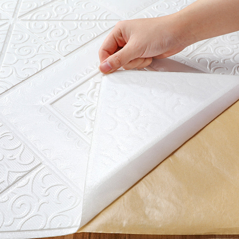 Avtoit | 3D embossed interior wall covering Self-adhesive geometric texture wall covering