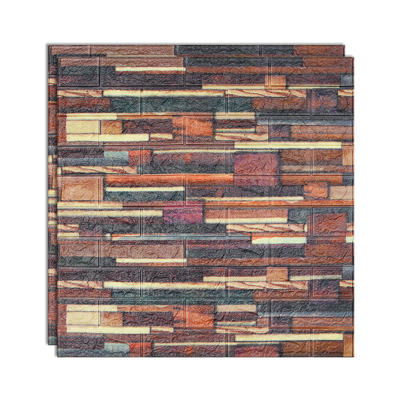 Avtoit | 3D embossing interior wall panel self-adhesive square wall panel