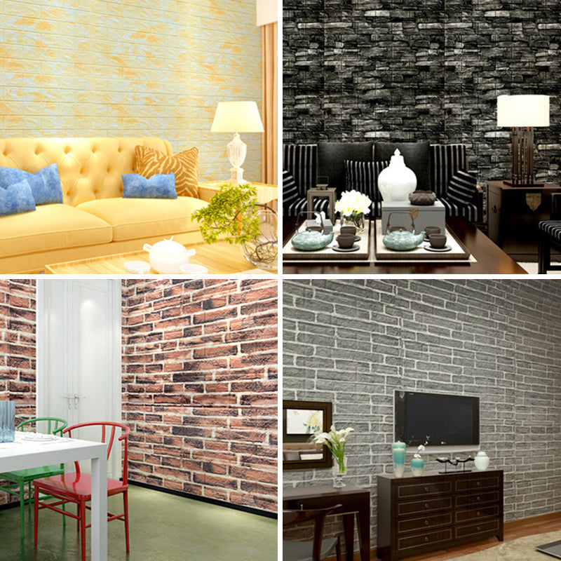 Avtoit | 3D embossing interior wall panel self-adhesive square wall panel