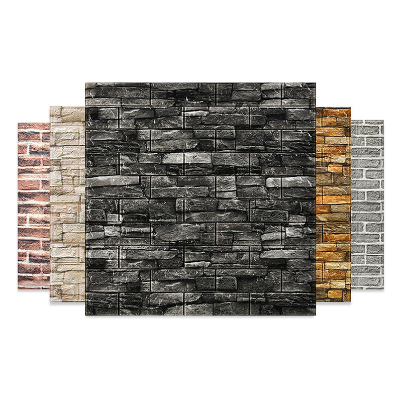 Avtoit | 3D embossing interior wall panel self-adhesive square wall panel