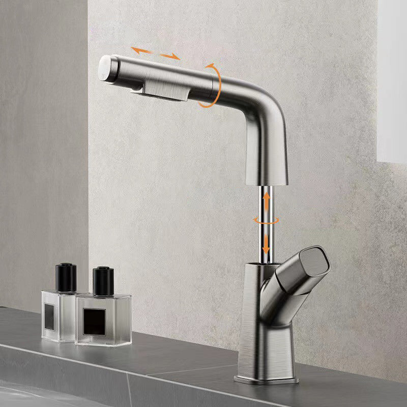 Avtoit | Widespread sink faucet Modern tap with single lever