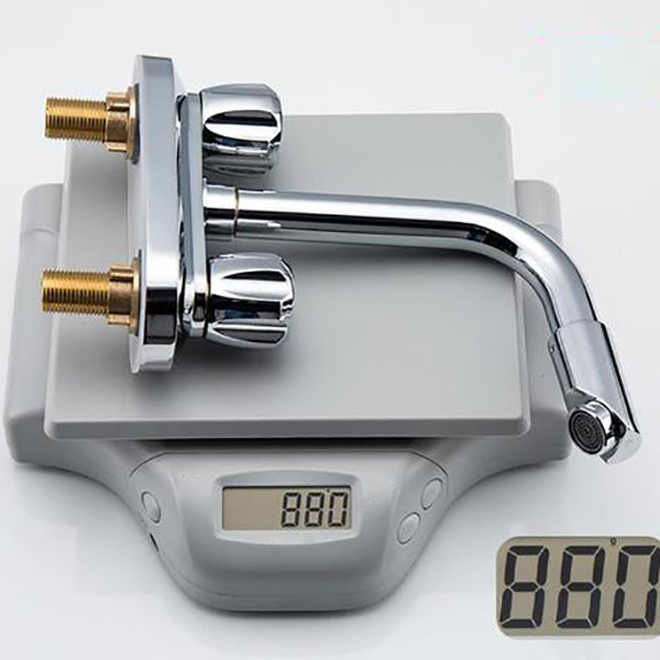 Avtoit | Modern Style Bathroom Faucet Dual Handle Faucet Swivel Spout Faucet
