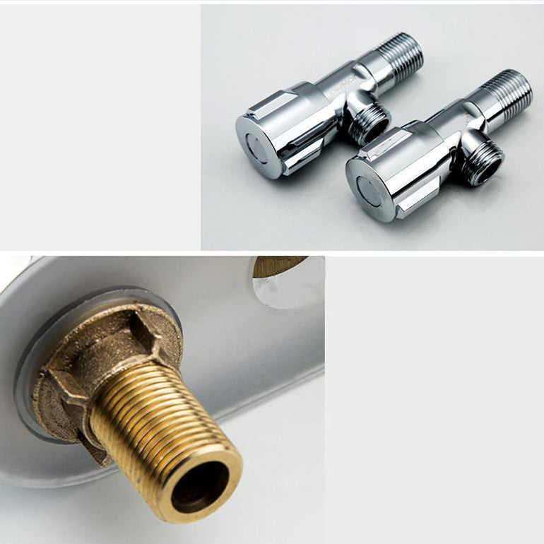 Avtoit | Modern Style Bathroom Faucet Dual Handle Faucet Swivel Spout Faucet