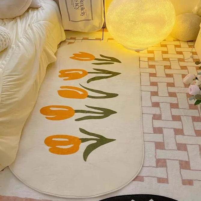 Avtoit | Nightstand Tulips Rug