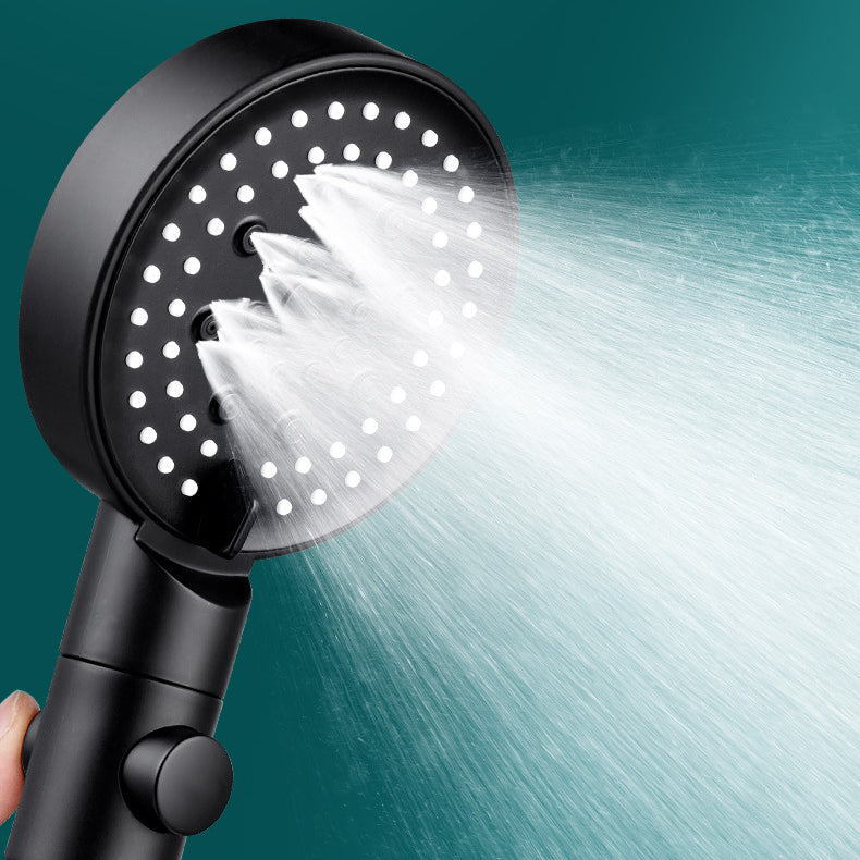 Avtoit | Round Spray Shower Head 6 Settings Adjustable Water Flow Handheld Shower Head