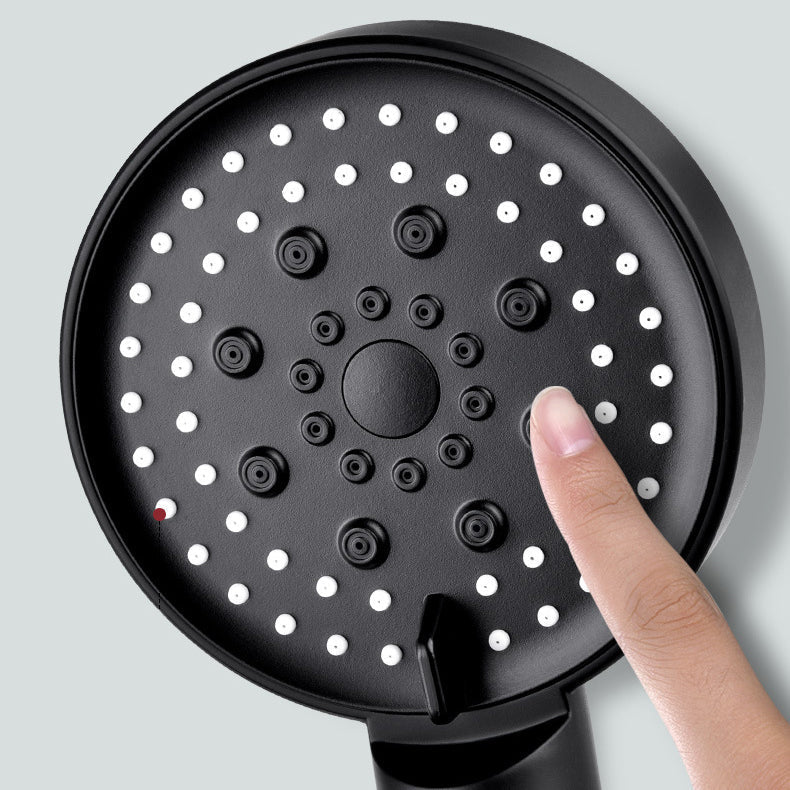Avtoit | Round Spray Shower Head 6 Settings Adjustable Water Flow Handheld Shower Head
