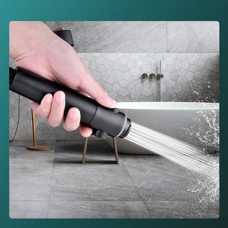 Avtoit | Round Spray Shower Head 6 Settings Adjustable Water Flow Handheld Shower Head