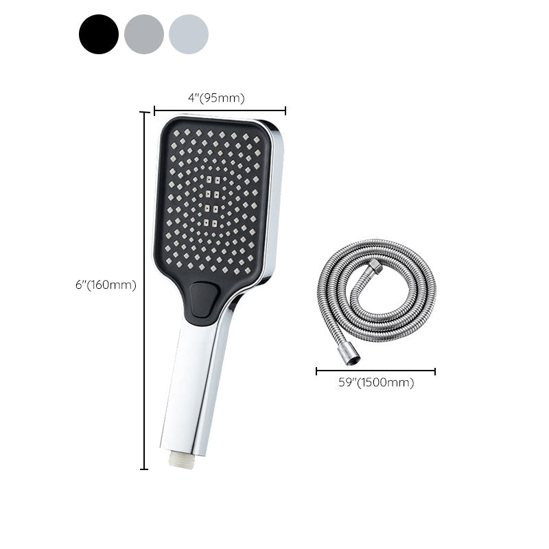 Avtoit | Rectangular Pressure Shower Head 4-Adjustable Water Flow Hand Shower