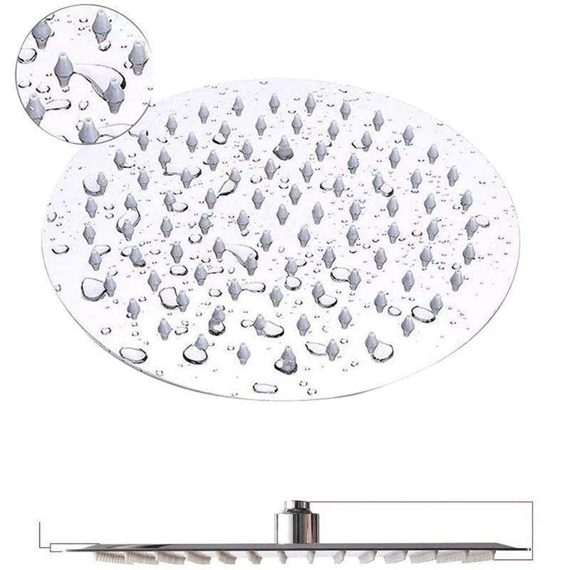 Avtoit | Stainless Steel 8 Inch Shower Set 5 Sprays Handheld Shower Head Shower Arm
