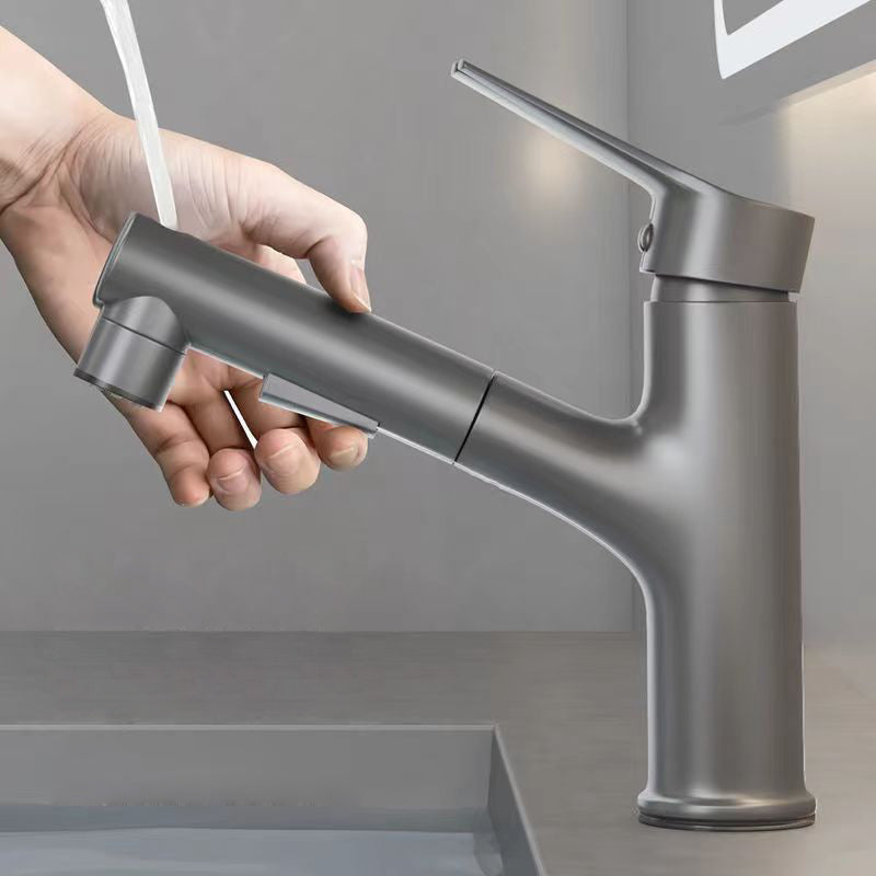 Avtoit | Contemporary Basin Faucet Pure Color Low Arc Basin Faucet for the Bathroom