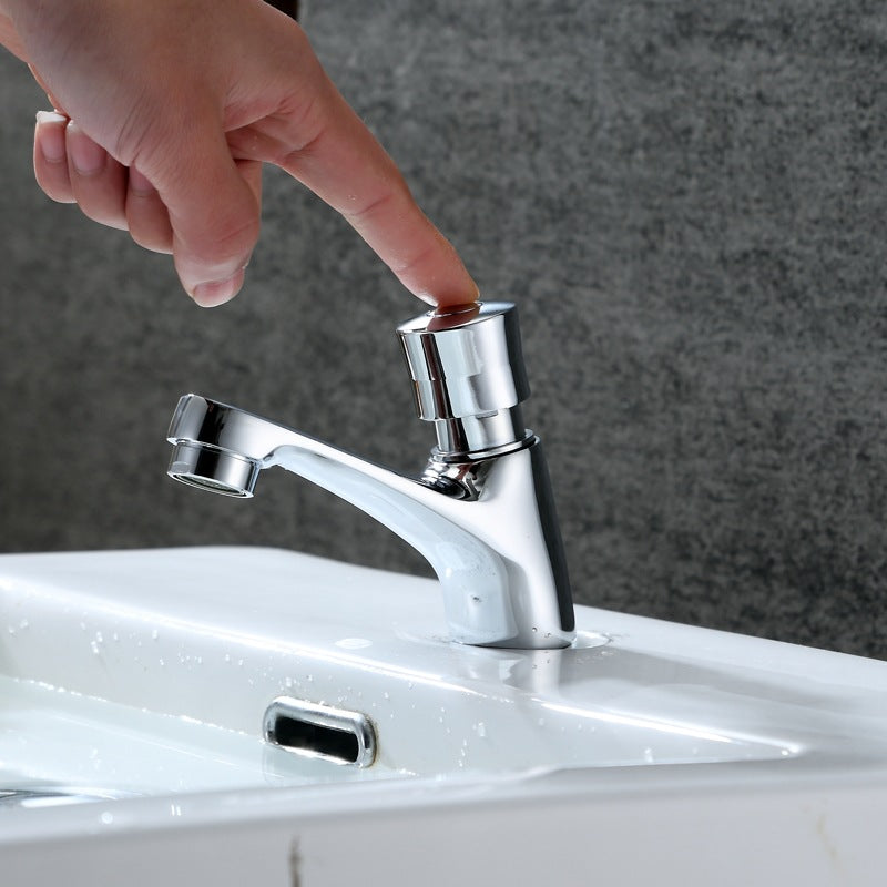 Avtoit | Modern Vessel Faucet Brass 1-Handle Low Arc Vessel Faucet for Home