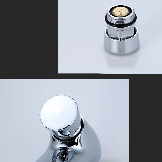 Avtoit | Modern Vessel Faucet Brass 1-Handle Low Arc Vessel Faucet for Home