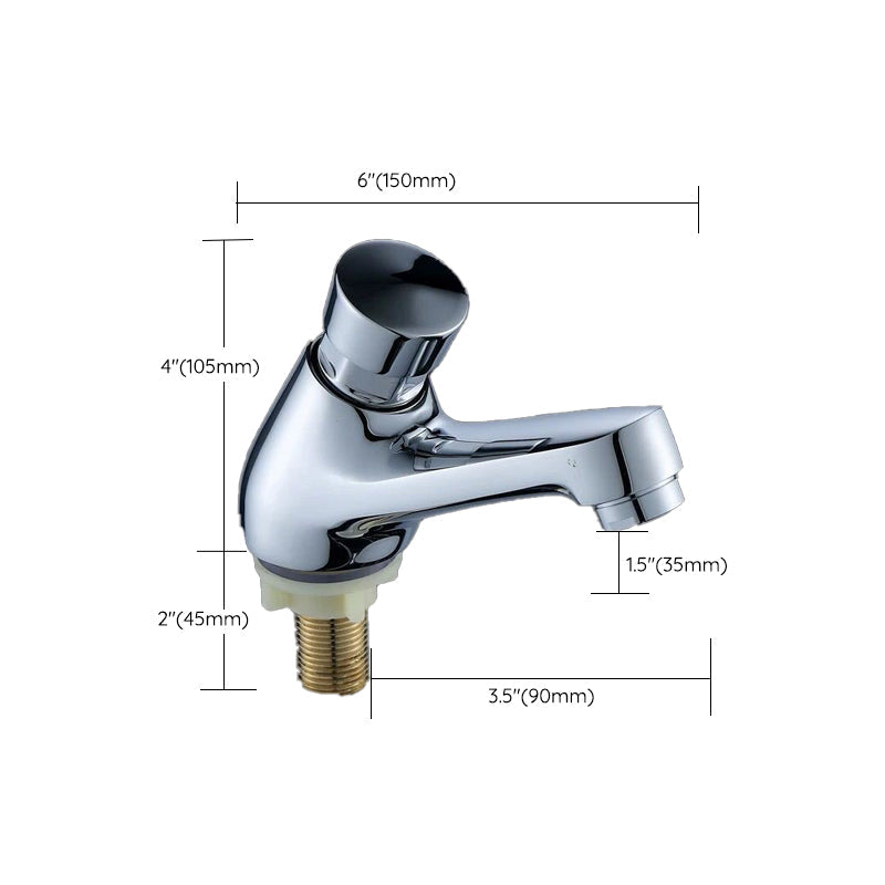Avtoit | Modern Vessel Faucet Brass 1-Handle Low Arc Vessel Faucet for Home