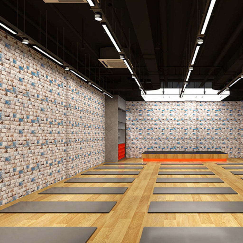 Avtoit | Industrial Wall Plank Brick Pattern Bathroom and Living Room Wall Panels