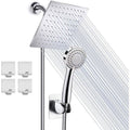Avtoit | Modern Pull-Down Dual Showerhead Square High Arch Showerhead Combination