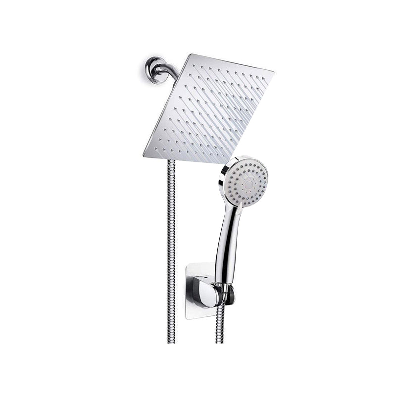 Avtoit | Modern Pull-Down Dual Showerhead Square High Arch Showerhead Combination