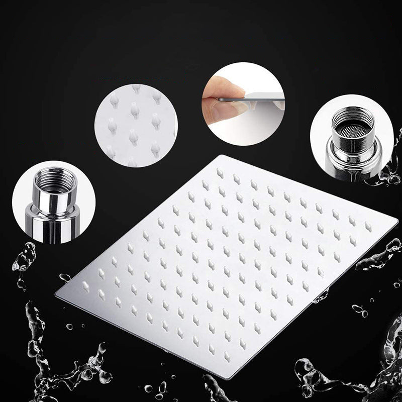 Avtoit | Modern Pull-Down Dual Showerhead Square High Arch Showerhead Combination