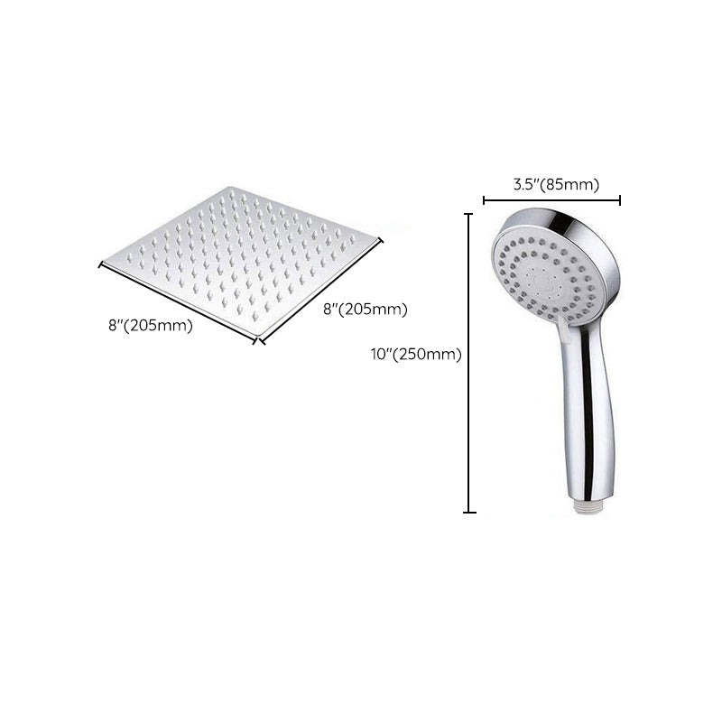 Avtoit | Modern Pull-Down Dual Showerhead Square High Arch Showerhead Combination