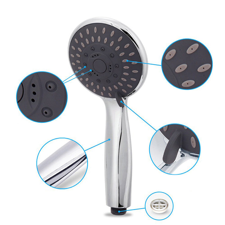 Avtoit | Modern Dual Shower Head Square High Arc Shower Head Combination in Silver